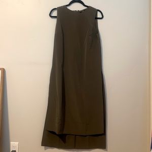 Woven top/tunic olive dress shirt